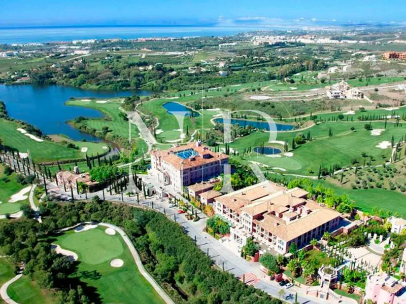 Villa project in Los Flamingos Golf urbanization with sea views for sale