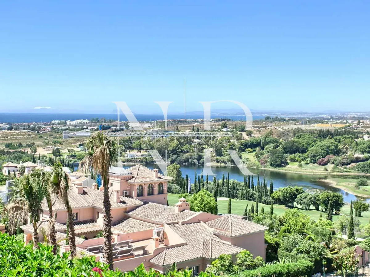 Villa project in Los Flamingos Golf urbanization with sea views for sale