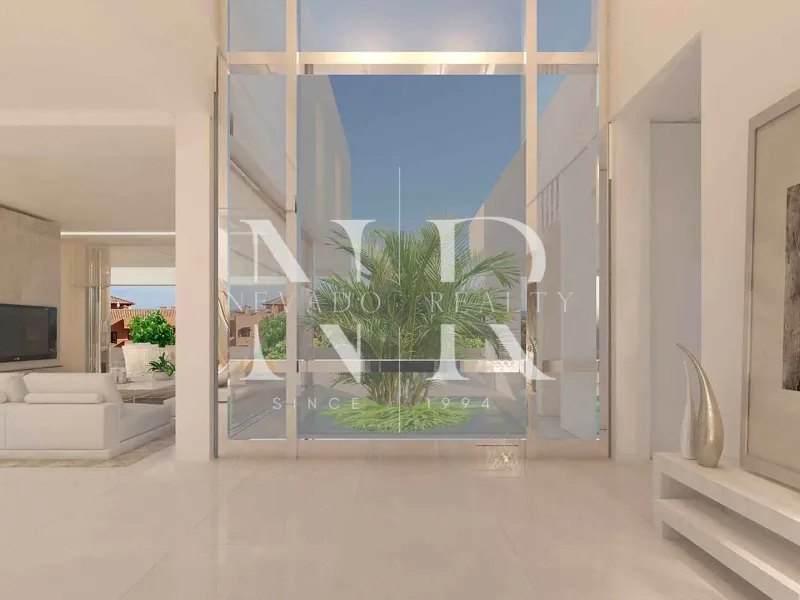 Villa project in Los Flamingos Golf urbanization with sea views for sale