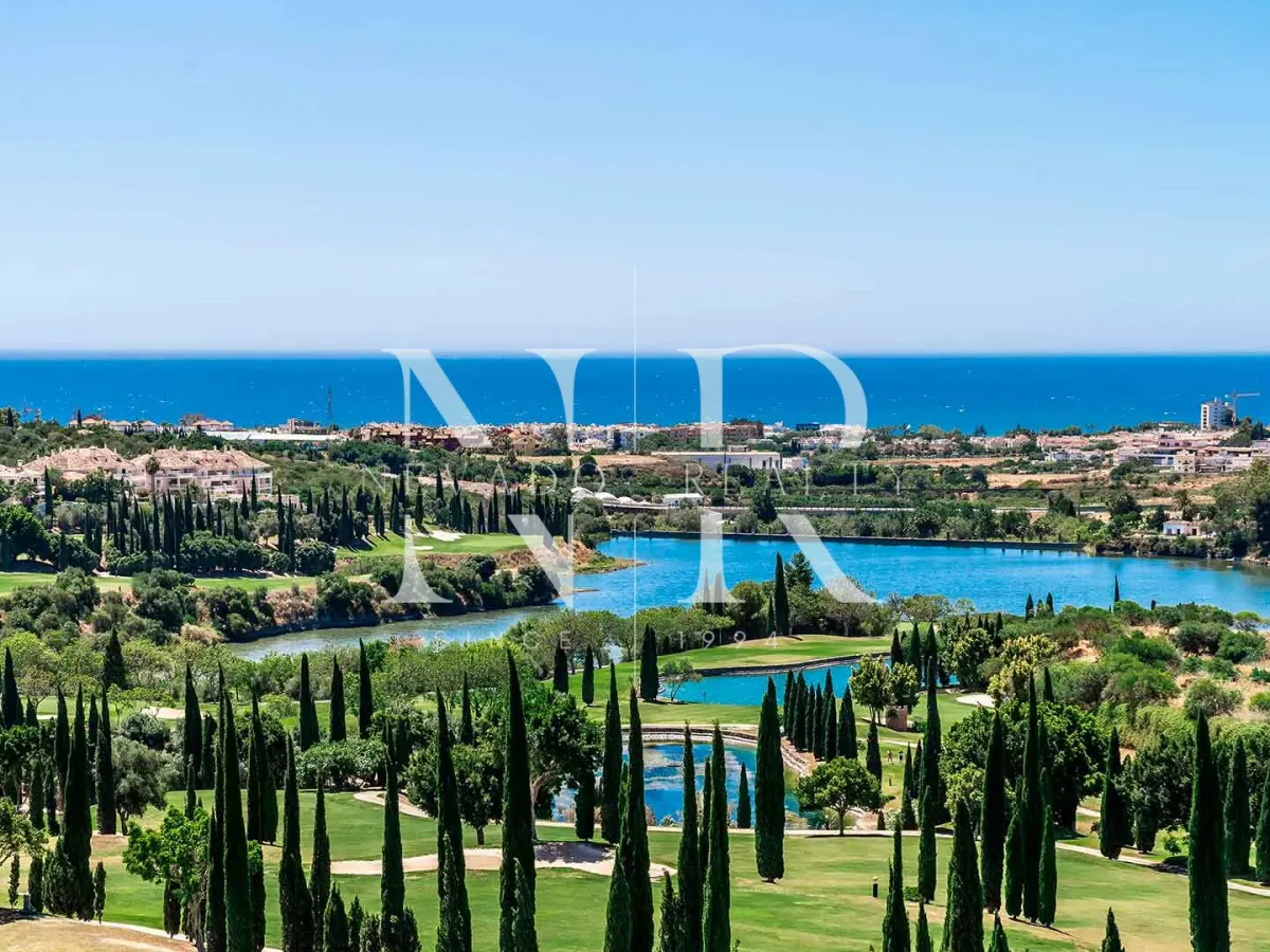 Villa project in Los Flamingos Golf urbanization with sea views for sale