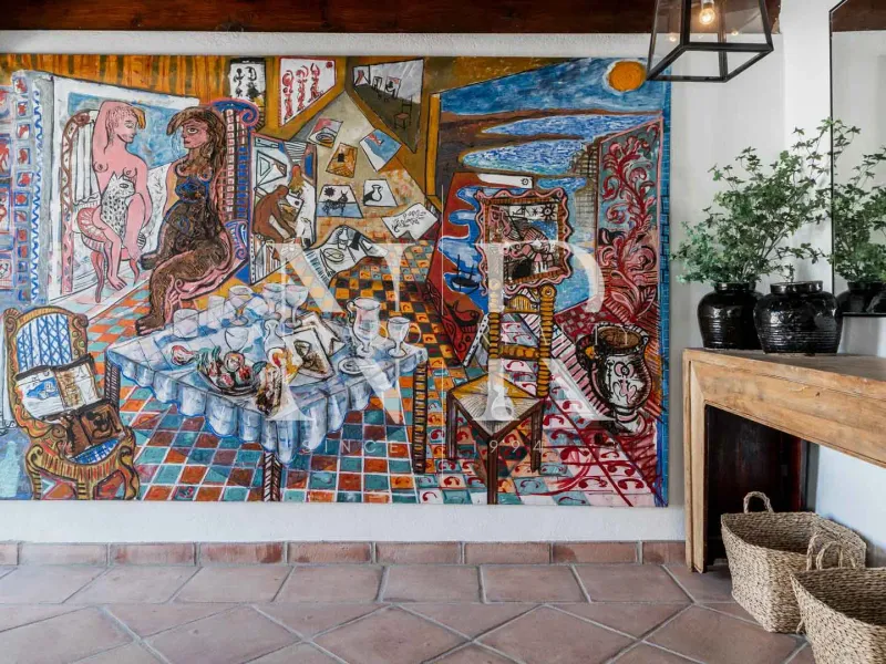 Villa in El Madroñal with panoramic sea views for sale