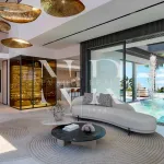 Project of a villa in El Paraiso with sea views for sale, Benahavis 2