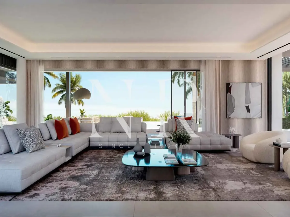 Project of a villa in El Paraiso with sea views for sale, Benahavis