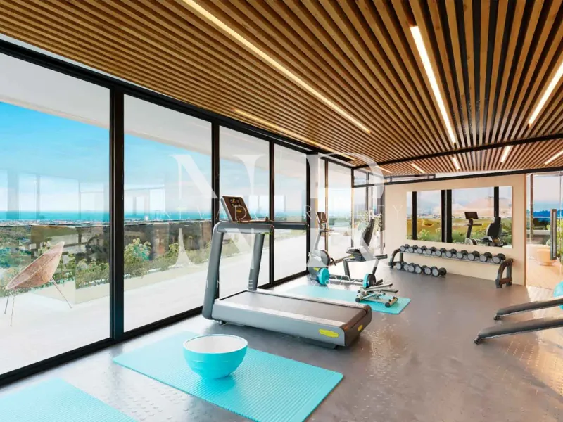 Newly built flat in Benahavís with panoramic views in gated community for sale