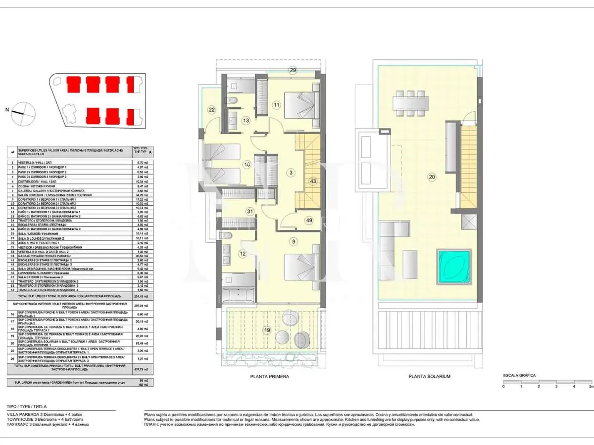 Semi-detached villa in Banus Bay Residences for sale