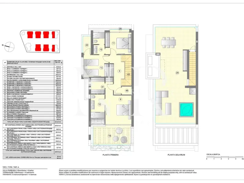 Semi-detached villa in Banus Bay Residences for sale