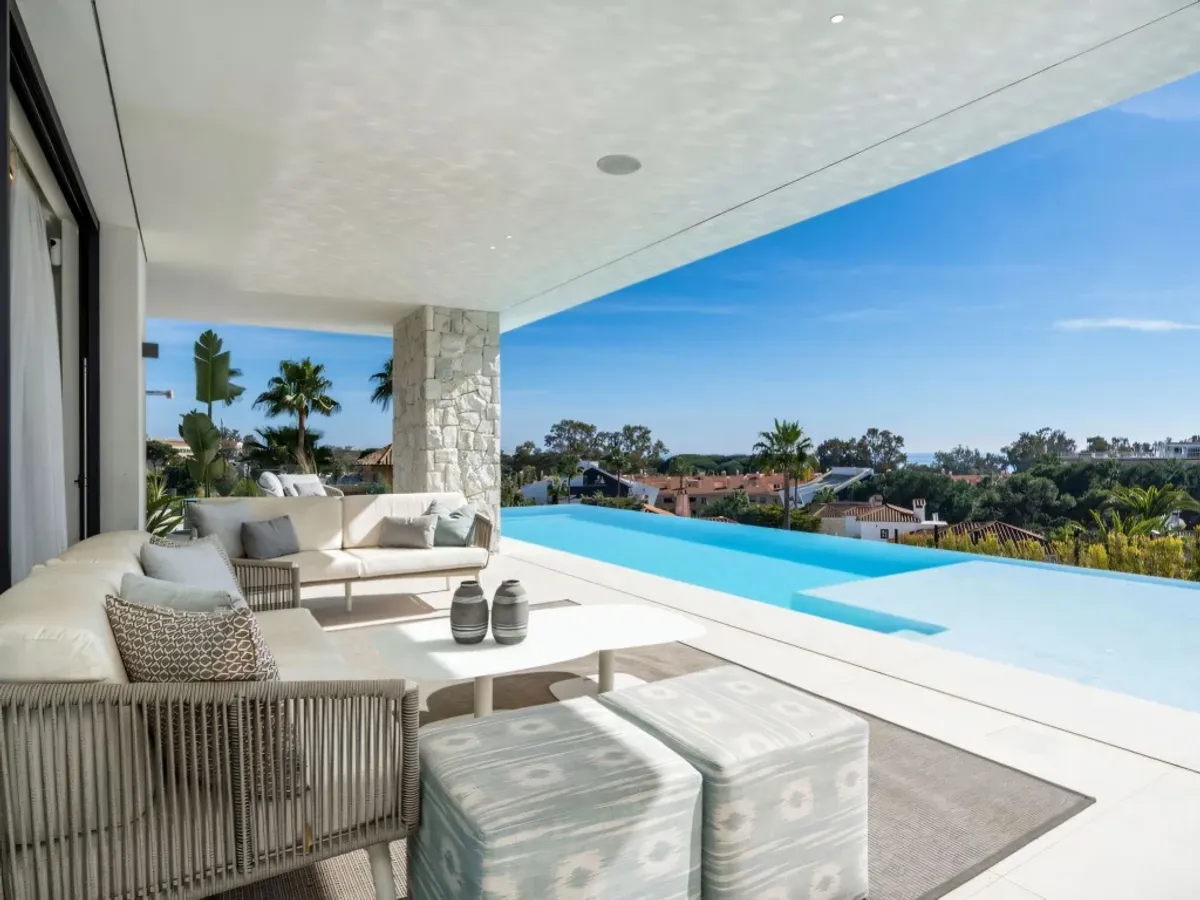 New 5 bedroom villa for sale close to the beach in Carib Playa, East Marbella on the Costa del Sol