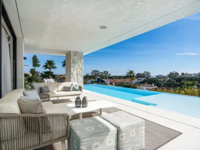 New 5 bedroom villa for sale close to the beach in Carib Playa, East Marbella on the Costa del Sol