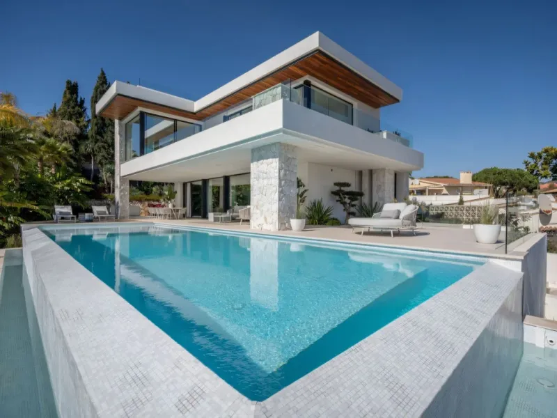 New 5 bedroom villa for sale close to the beach in Carib Playa, East Marbella on the Costa del Sol