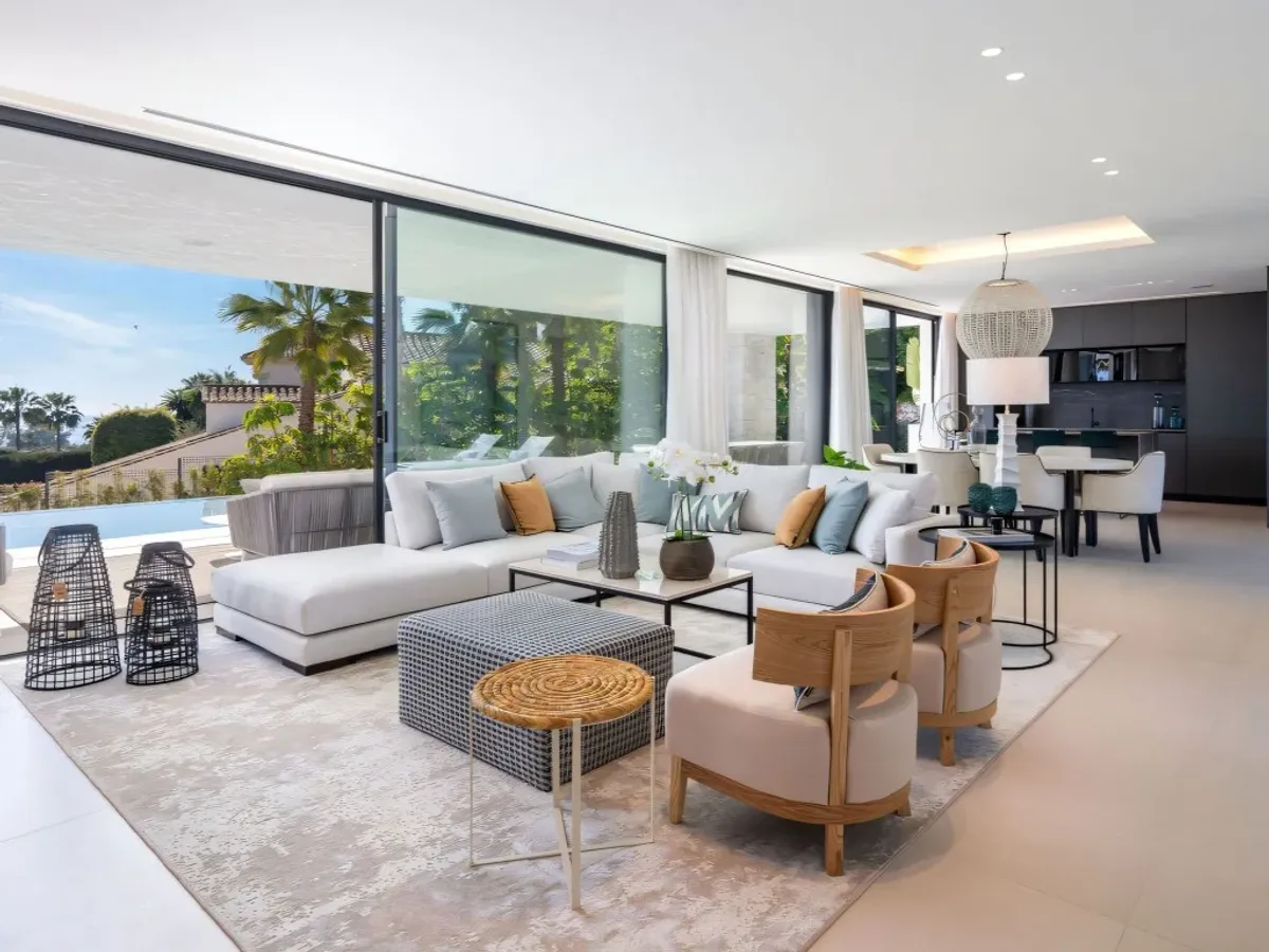 New 5 bedroom villa for sale close to the beach in Carib Playa, East Marbella on the Costa del Sol