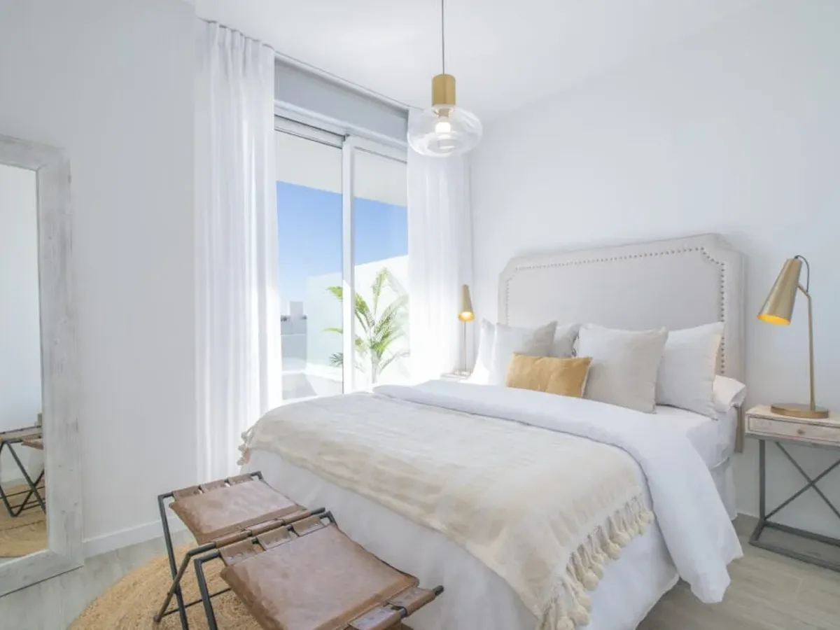 Modern Apartment in Cancelada with indoor pool and restaurant onsite