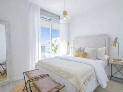 Modern Apartment in Cancelada with indoor pool and restaurant onsite