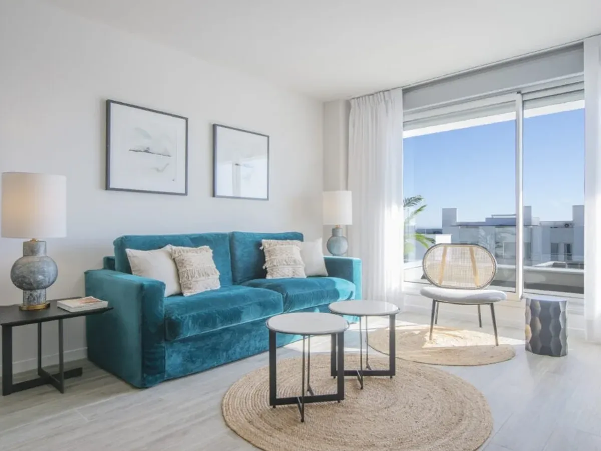 Modern Apartment in Cancelada with indoor pool and restaurant onsite