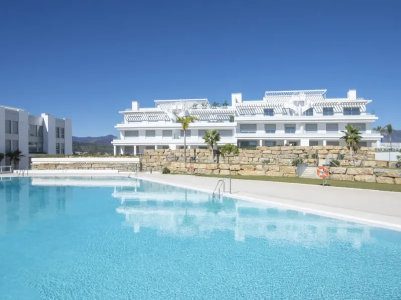 Modern Apartment in Cancelada with indoor pool and restaurant onsite