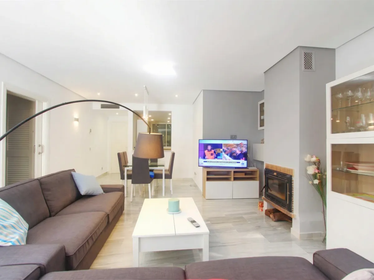 Frontline Beach Apartment for Sale in Elviria, Marbella