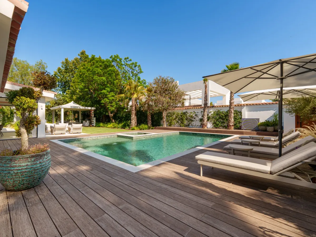 Bali style modern villa for sale in Puerto Banus Marbella