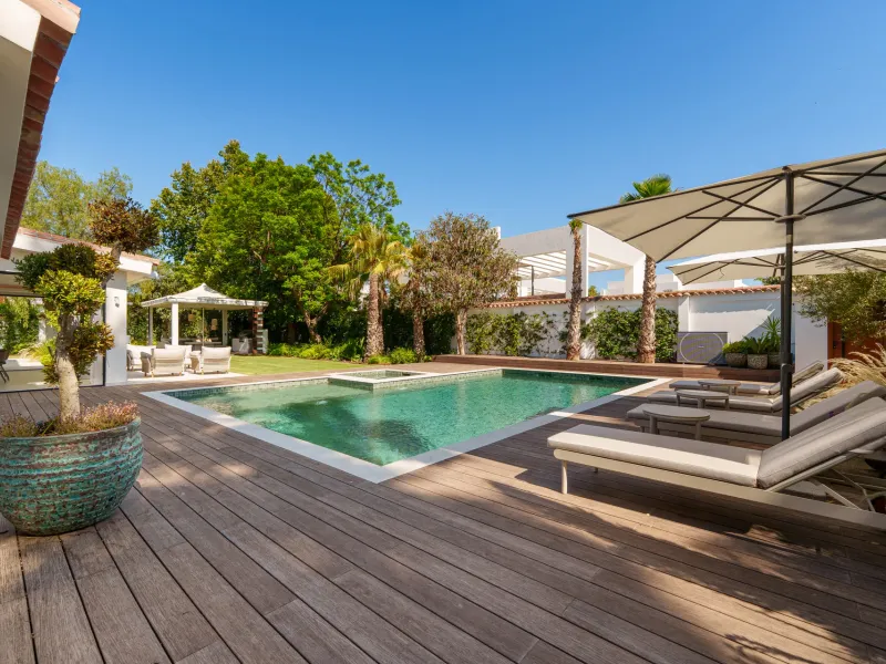 Bali style modern villa for sale in Puerto Banus Marbella