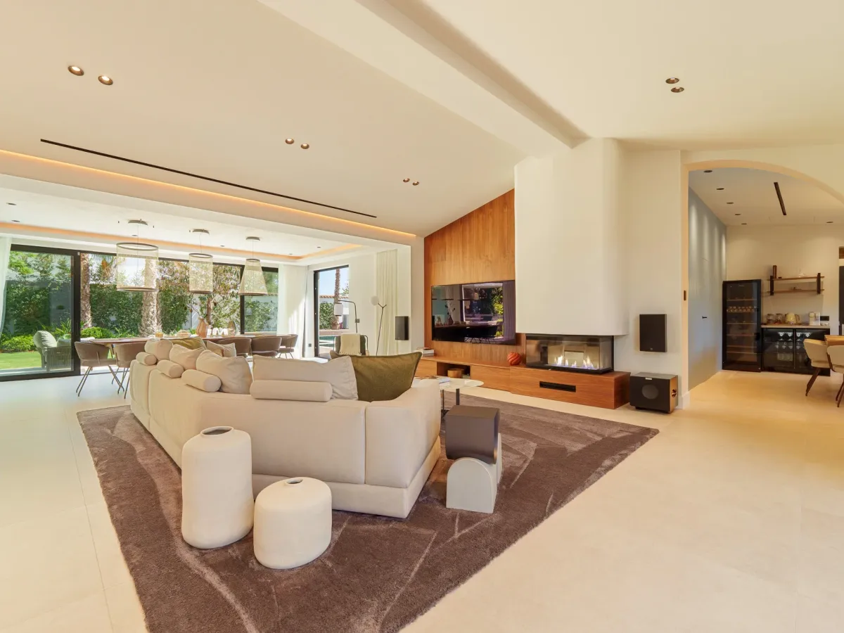 Bali style modern villa for sale in Puerto Banus Marbella