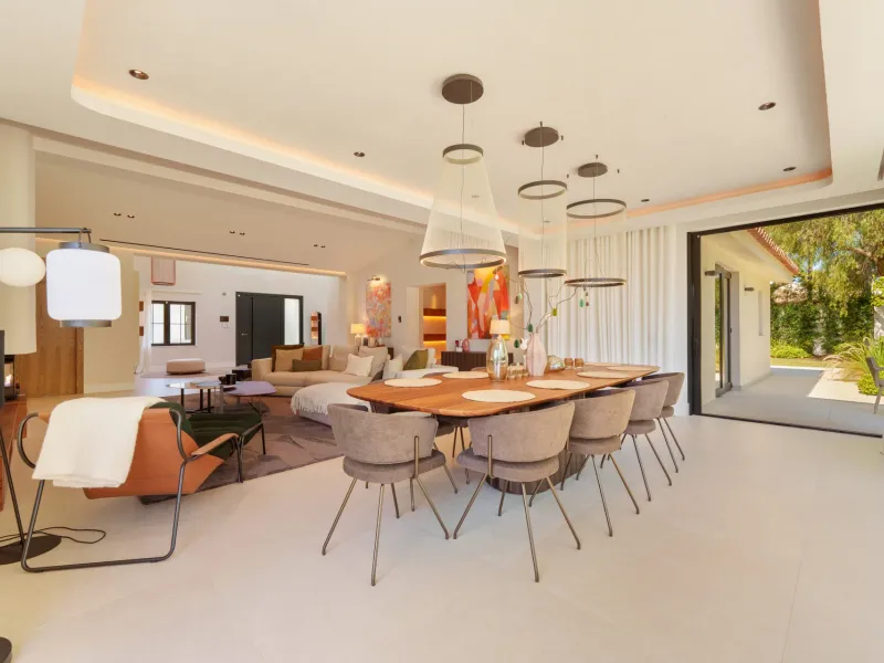 Bali style modern villa for sale in Puerto Banus Marbella