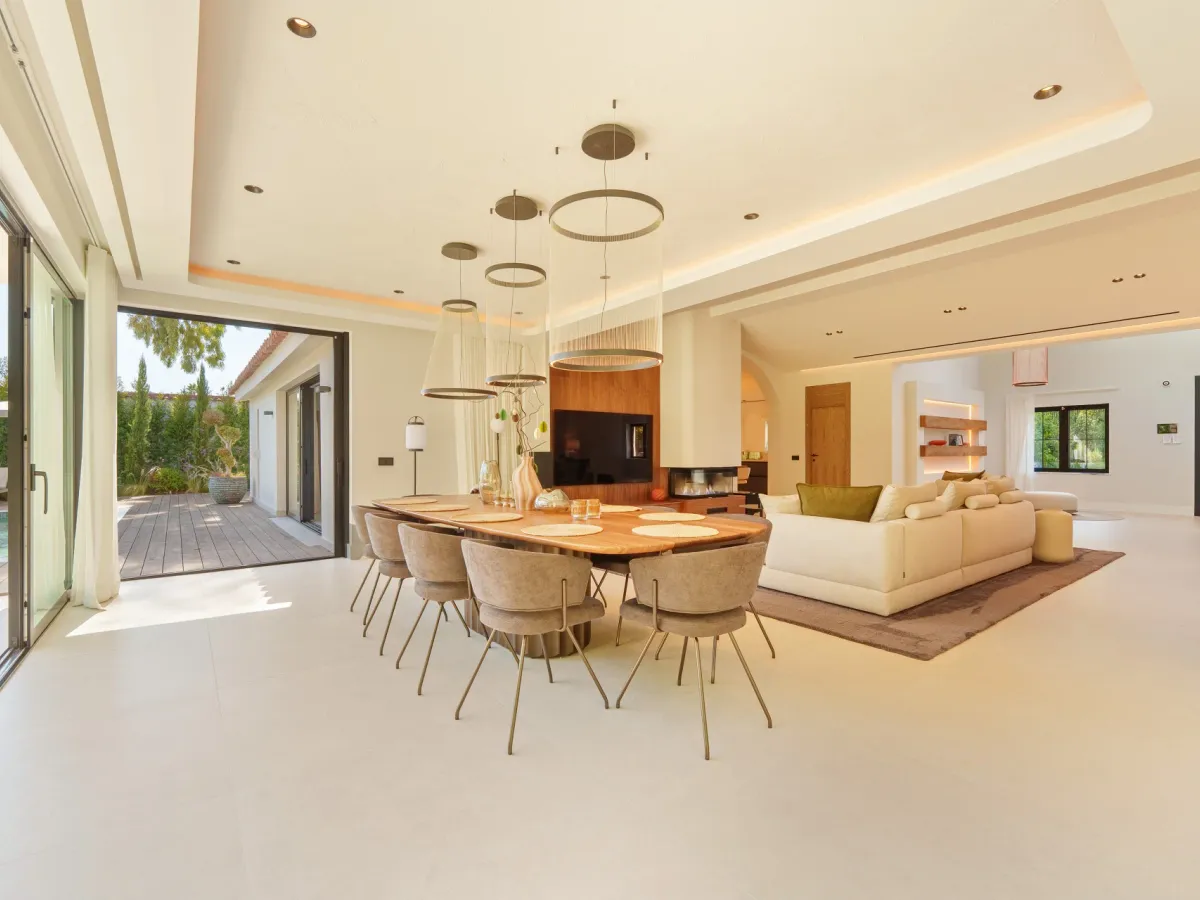 Bali style modern villa for sale in Puerto Banus Marbella