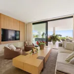 Frontline golf luxury villa for sale in Nueva Andalucia, Marbella with private gym 9