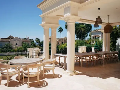 Villa Isolde set within Marbella’s most prestigious gated community