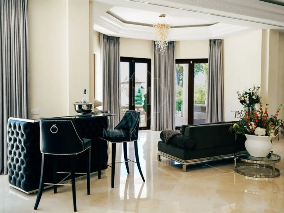 Villa Isolde set within Marbella’s most prestigious gated community