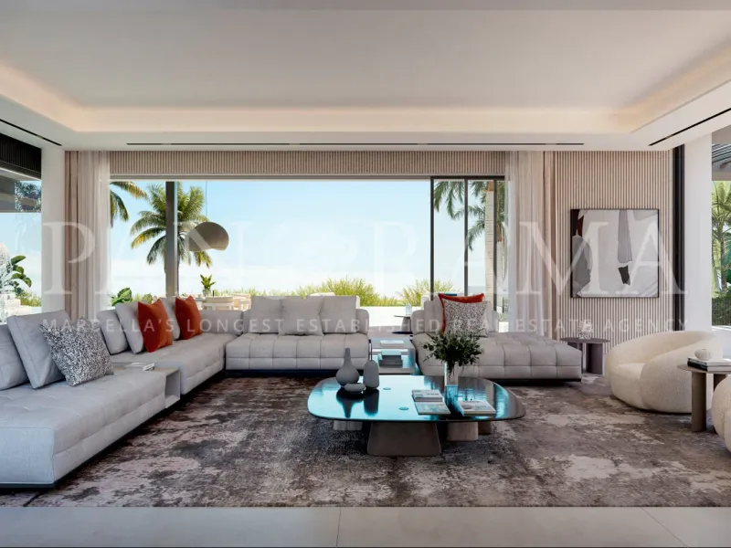 Exceptional villa under construction in El Paraíso