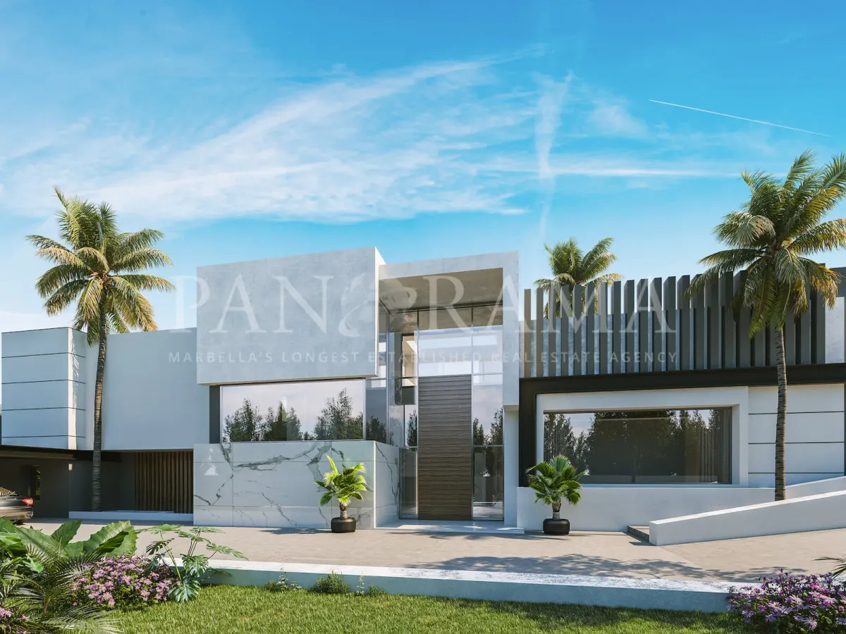 Exceptional villa under construction in El Paraíso