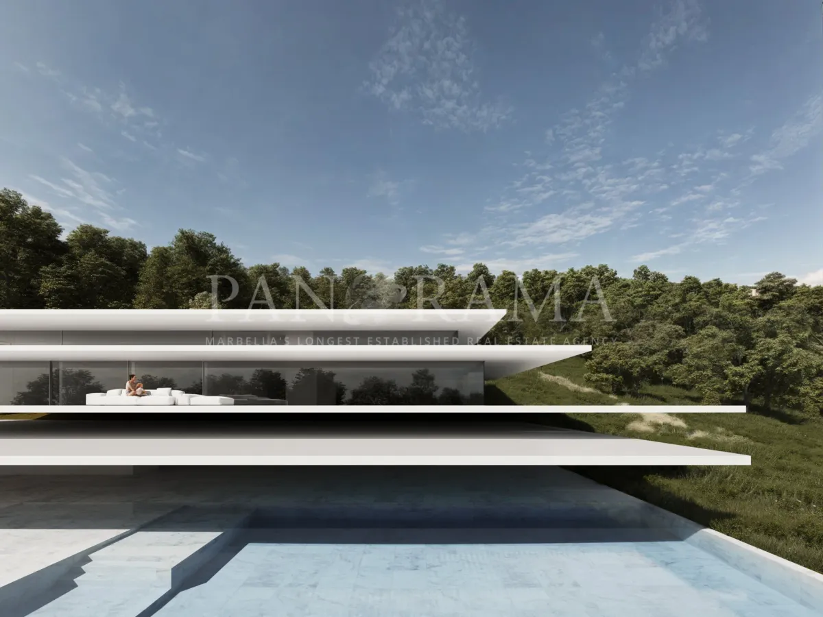 New project of a modern architectural masterpiece in Sotogrande