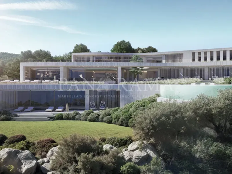 New project of a modern architectural masterpiece in Sotogrande