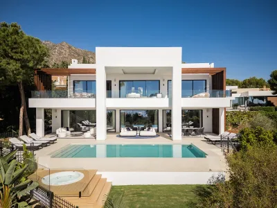 Villa George: Contemporary elegance with unparalleled views in Sierra Blanca, Golden Mile, Marbella