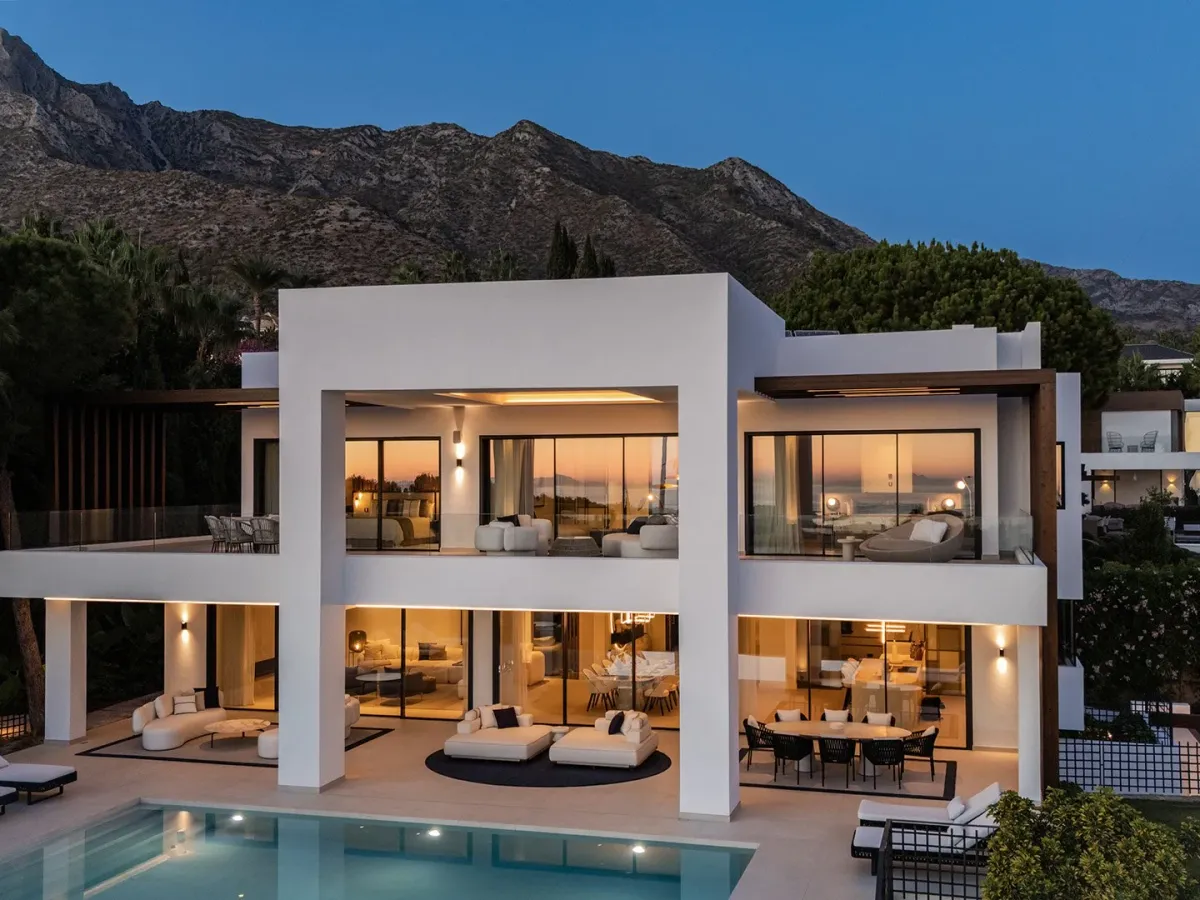 Villa George: Contemporary elegance with unparalleled views in Sierra Blanca, Golden Mile, Marbella