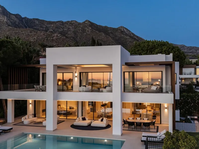 Villa George: Contemporary elegance with unparalleled views in Sierra Blanca, Golden Mile, Marbella