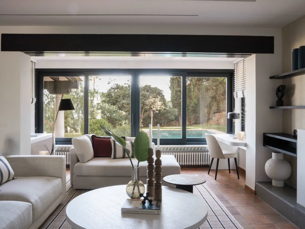 Charming Andalusian style villa recently renovated, next to a golf course