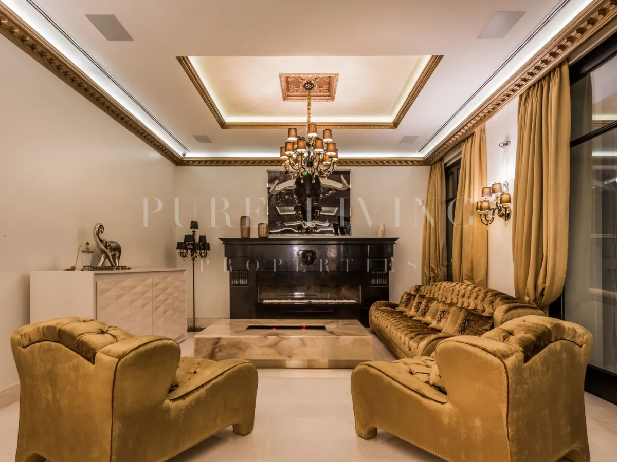 Luxury seven bedroom villa with spectacular views in Hacienda Las Chapas, Marbella East.