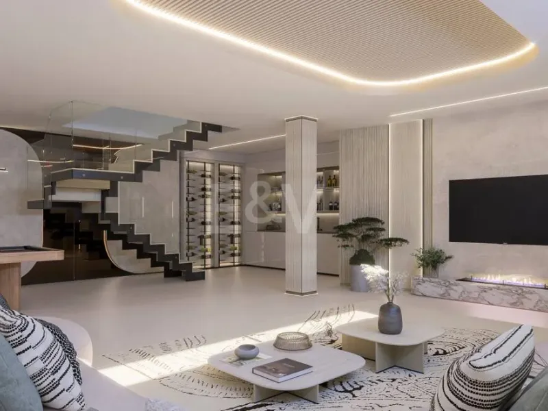 Garden Apartment with Panoramic Sea and Mountain Views in a Luxury Urbanization