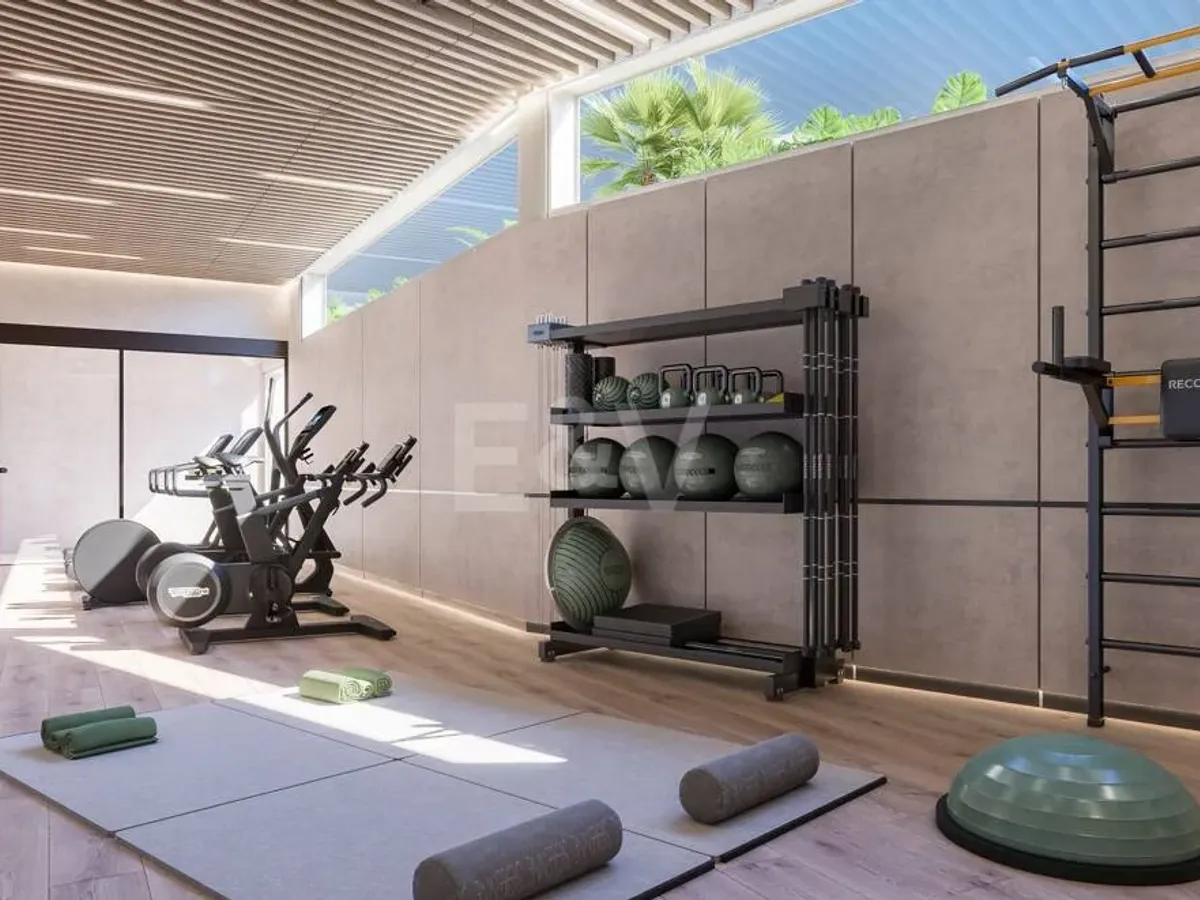 Garden Apartment with Panoramic Sea and Mountain Views in a Luxury Urbanization