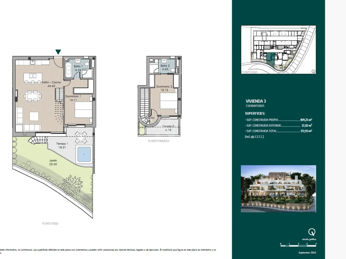 Exclusive Duplex with Private Garden and Pool in Rio Real