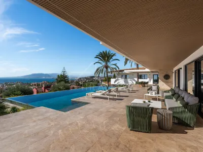 Villa Flores - Renovated Villa with Panoramic Sea Views - Málaga