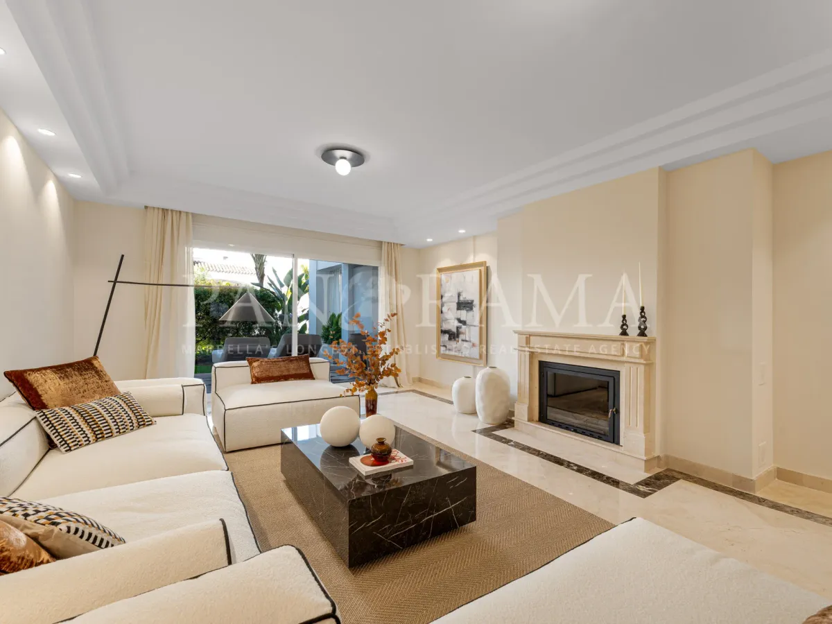 Sophisticated elevated ground floor flat in Sierra Blanca, Golden Mile