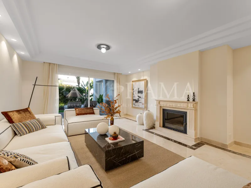 Sophisticated elevated ground floor flat in Sierra Blanca, Golden Mile