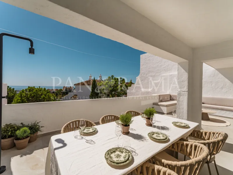 Modern three-bedroom duplex in gated Las Colinas de Marbella, Benahavís