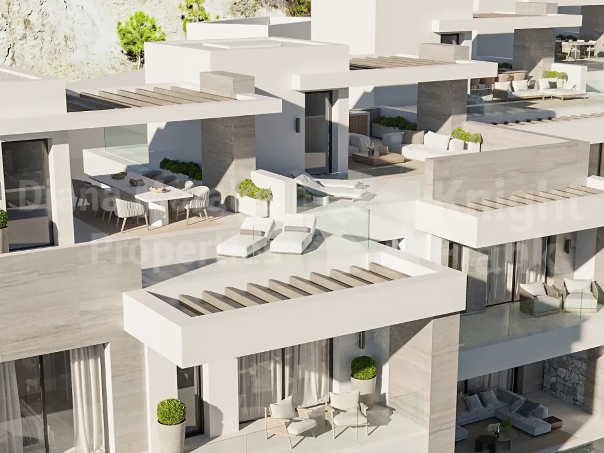 La Quinta, Residence 4: open views of the sea and the hills of Benahavís