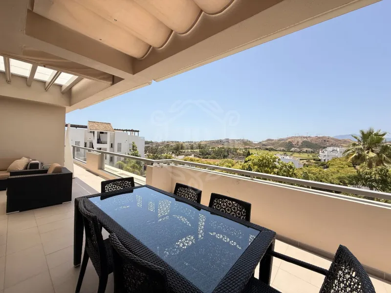 Luxurious Three-Bedroom Apartment with Panoramic Views in Los Arrayanes Golf, Benahavis
