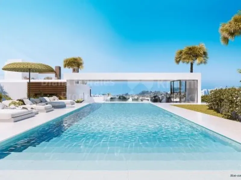 Rio Real, Semi-detached house in gated community with stunning views