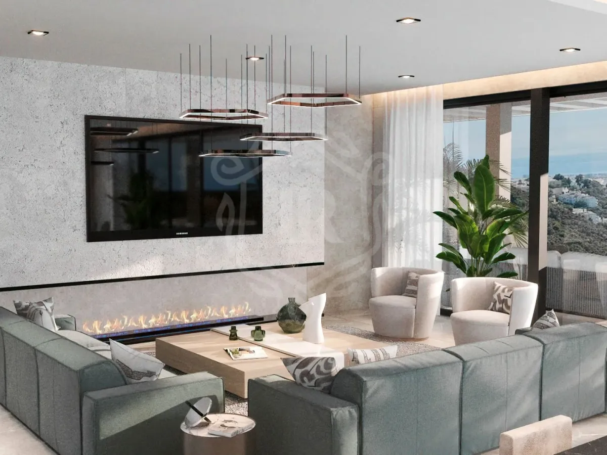 Exquisite Six-Bedroom Villa with Panoramic Views in El Madroñal, Benahavis