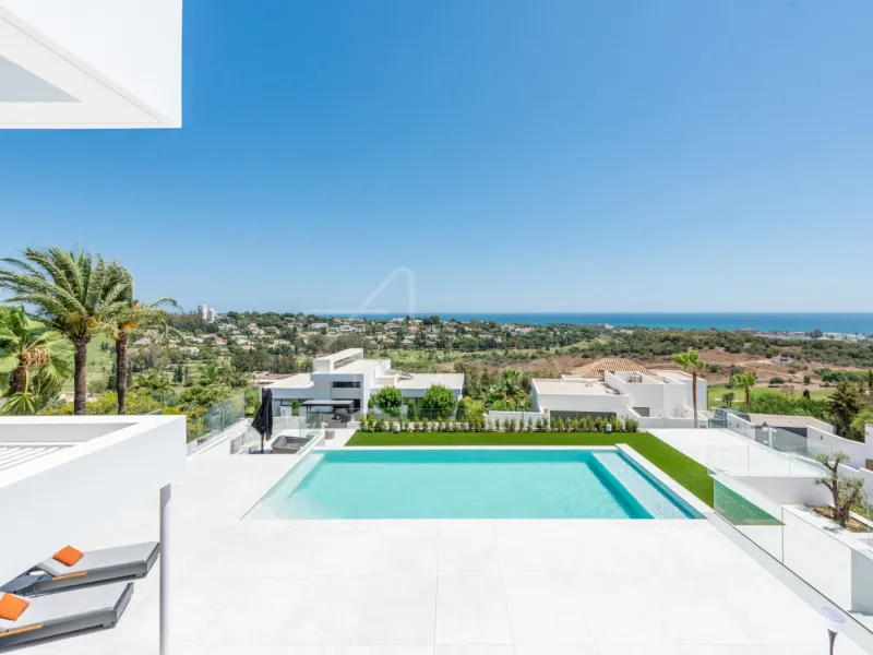 Villa Elite - Contemporary Villa With Panoramic Sea, Golf, Gibraltar and Mountain Views- Paraiso Alto, Benahavís-