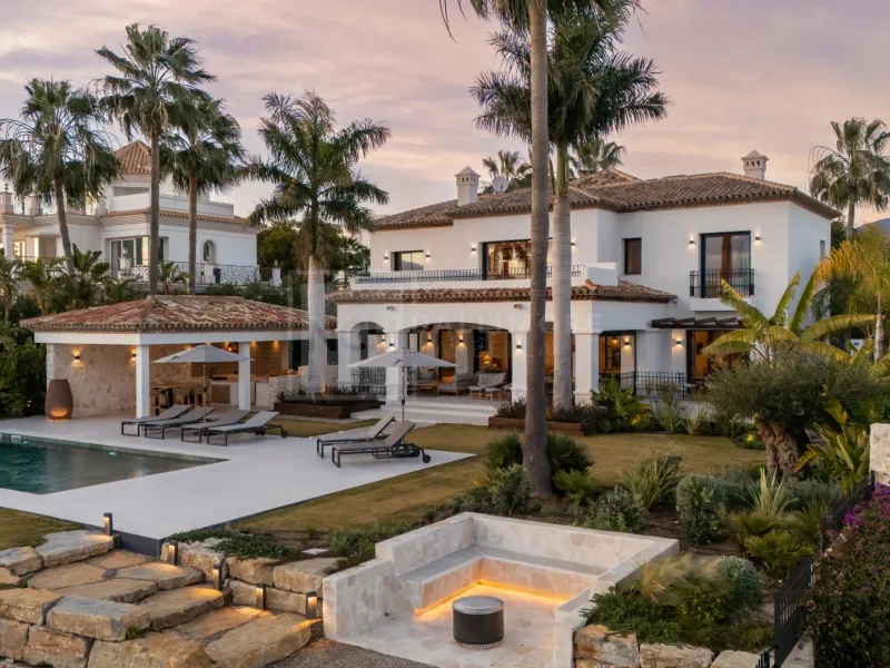 Exquisite Modern Andalusian Masterpiece with Panoramic Sea Views – Los Flamingos, Benahavís