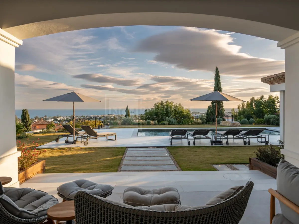 Exquisite Modern Andalusian Masterpiece with Panoramic Sea Views – Los Flamingos, Benahavís